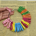 Mini Carabiner Clips with Metal Spring Wiregate Hook and Little Eye Hole - Image 7