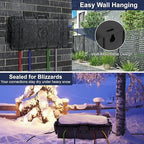 Medium Outdoor Electrical Box, IP54 Waterproof Extension Cord Cover w/ 6 Cable - Image 4