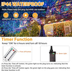 82FT 200 LED Color Changing Christmas String Lights - Image 5