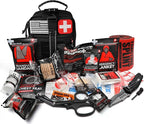 Survival First Aid Kit with Israeli Bandage, Chest Seal, Tourniquet, Tactical - Image 2