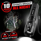 LED Flashlight High Lumens, Mini Tactical LED Flashlight 2 Pack, 5 Modes - Image 8