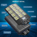 VOOJOY 8000W Solar Street Lights Outdoor Waterproof, Dusk to Dawn Solar Lights - Image 2