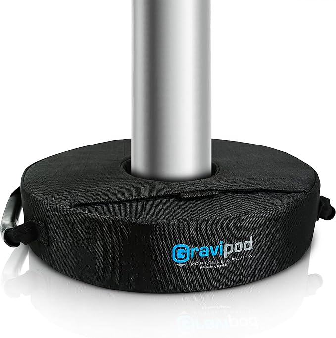 Gravipod 14" Mini Versatile Weight Bag, Easy One-Step Split-Ring Setup - Image 7