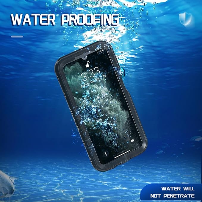 Hllhunkhe for Samsung Galaxy A15 5G Waterproof Case - Image 2