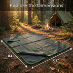 Wool Camping Blanket - Image 3