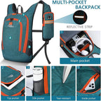 Esup 15L Small Hiking Backpack Foldable Lightweight Travel Day Pack Packable - Image 3