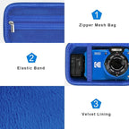 Canboc Carrying Case for KODAK PIXPRO WPZ2 Rugged Waterproof Digital Camera - Image 5