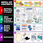 Rapid Care 3-Shelf First Aid Refill Kit - Image 3