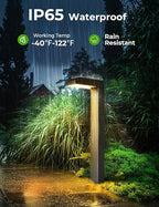 COXSENI Solar Pathway Lights Outdoor 8 Pack, 3 Color in 1 Bright Landscape - Image 5