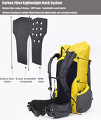 3F UL GEAR 30L+10L UHMWPE Ultralight Waterproof Hiking Backpack Daypack Outdoor - Image 4