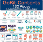 KeepGoing Travel First Aid Kit for Kids – 130 Pc. for Car, Diaper Bag & Backpack - Image 6