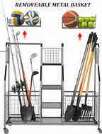 Garage Sports Equipment Organizer - Image 3