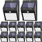 12 Pack Solar Lights Outdoor, 3 Modes/100LED Wireless IP65 Waterproof Solar by kolpop
