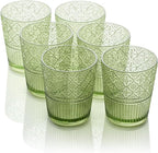 Certified International Victoria Green Set of 6 Premium Acrylic DOF Glass 16 oz by CERTIFIEDINTERNATIONAL