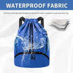 JELUTAR Drawstring Backpack Gym Bag - Image 3