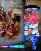 Toodour Solar Decorative Lights Outdoor, Solar Wind Chimes Outside Decorative - Image 3