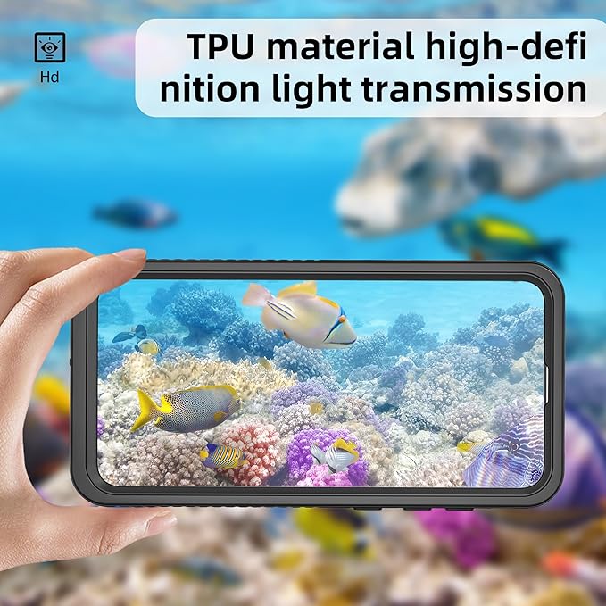 for Samsung Galaxy S25 FE Case, IP68 Waterproof Dustproof Case, Full Body Heavy - Image 2
