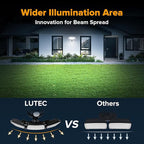 LUTEC 84W 9500LM LED Security Light Hardwire Motion Sensor Outdoor Lights - Image 8