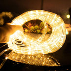 Solar Rope String Lights Outdoor 72Ft 200 Led Waterproof Solar Powered Fairy - Image 8