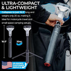 DEVOS - LIGHTRANGER 800 Mini Telescoping Camp Light, 4.5 Tall - Image 3