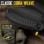 Tactical Paracord Handle，9-core Weaving Paracord Strap - Image 5