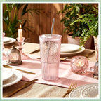 2 Set 20oz Vintage Plastic Tumbler - Image 4