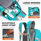 20L Hiking Backpack Lightweight Packable Hiking Daypack, Foldable Small Travel - Image 3