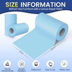 Self-Adhesive Canvas Repair Tape, Fabric Patch Repairs Kit - Image 2