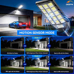Deepn Solar Lights Outdoor Waterproof, Solar Street Lights Outdoor, 6500K LED - Image 5
