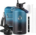RAYMYLO 128oz Insulated Water Bottle, Triple Wall Vacuum Stainless Steel Water by RAYMYLO
