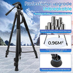 Tripod Stand for Camera & Cell Phone, 68” Professional Stand - Image 5