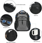 KROSER Friendly Travel Laptop Backpack 18.4 inch XXXL Gaming Backpack - Image 4
