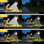 Solar Lights Outdoor, 8 Pack Waterproof LED Pathway Lights - Image 6