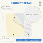 KING MOUNTAIN Canvas Repair Patch 9 x11 Inch 2 Pcs Self-Adhesive Waterproof - Image 3
