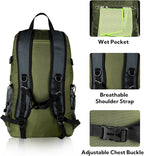 WATERFLY Lightweight Packable Hiking Backpack: 30L Foldable Travel Daypack - Image 5