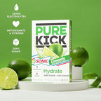 PURE KICK Hydration Singles to Go Drink Mix, Sonic Limeade, Includes 12 Boxes - Image 3