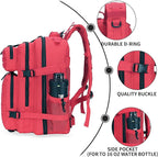 Lovelinks21 25L Military Tactical Backpack Small Assault Pack Molle Daypack - Image 5