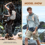 BECOJADDE 15L Small Hiking Backpack - Image 8