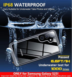 SPIDERCASE Only Designed for Samsung Galaxy S25 Case Waterproof, Built-in Full - Image 4