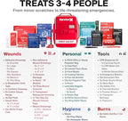 SurviveX Large First Aid Kit for Car, Travel & Home - Image 5