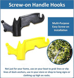 JSP Manufacturing Multi-Purpose Plastic Utility Hook Screw On Pole Attachment - Image 7