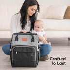 KeaBabies Baby Diaper Bag Backpack - Image 9