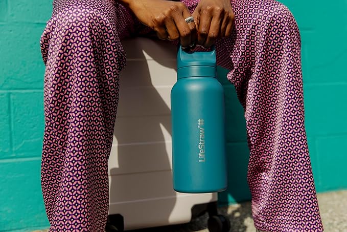 LifeStraw Go Series – Insulated Stainless Steel Water Filter Bottle - Image 5