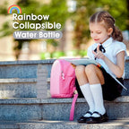 Collapsible Water Bottles for Kids, Reusable BPA Free Silicone Foldable Sports - Image 5