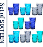 US Acrylic Optix Plastic Reusable Drinking Glasses 14oz Rocks & 20oz Water Cups - Image 8
