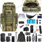 Hiking Backpack for Men 70L/100L Camping Backpack Military Rucksack Molle 3 - Image 4