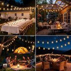 100FT Solar String Lights Outdoor Waterproof - Image 9