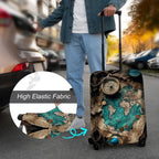 Luggage Cover Protector for 26-28 Inch Suitcases, TSA Approved Elastic Travel - Image 4