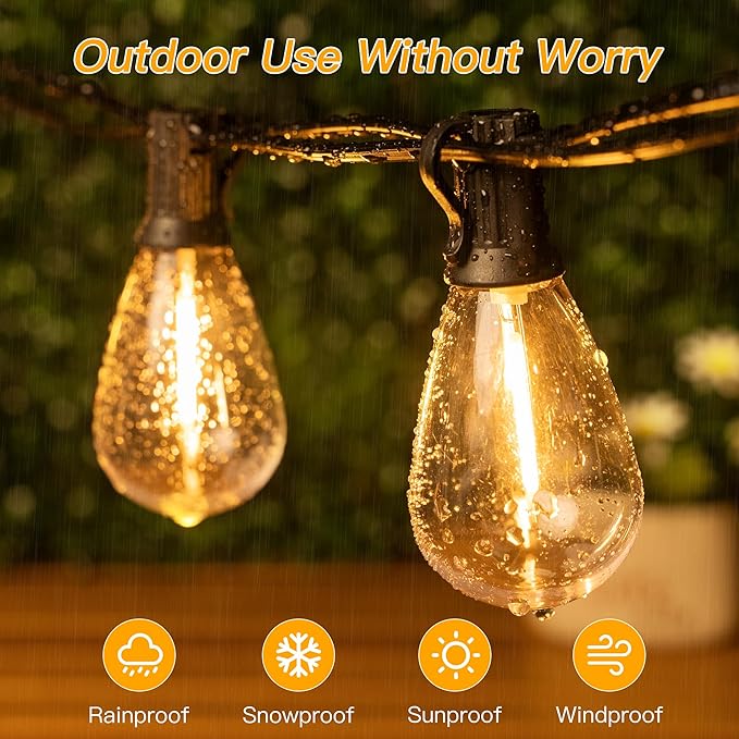 Ollny S11 100FT Outdoor String Lights - Image 4