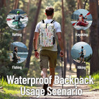 Dry Bag Waterproof for Women Men, 5L Roll Top Lightweight Dry Storage and - Image 8